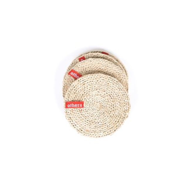 Hovedbilde Jute koppbrikke 4pk