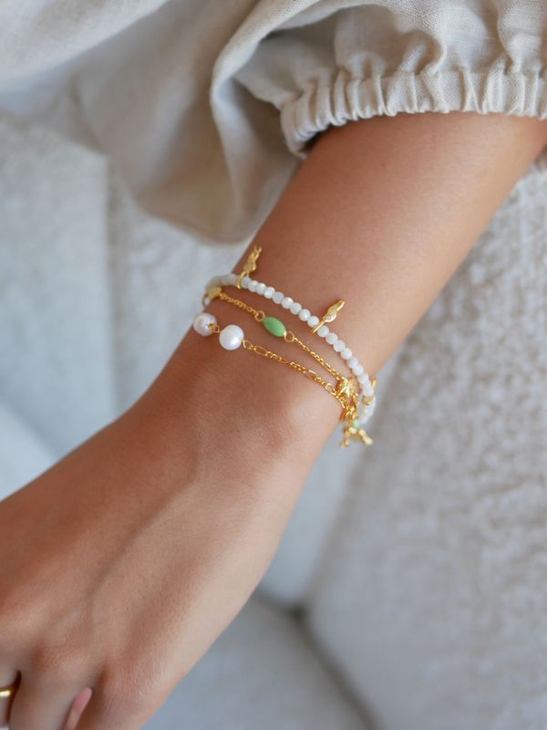 Enamel Oceania bracelet / armbånd